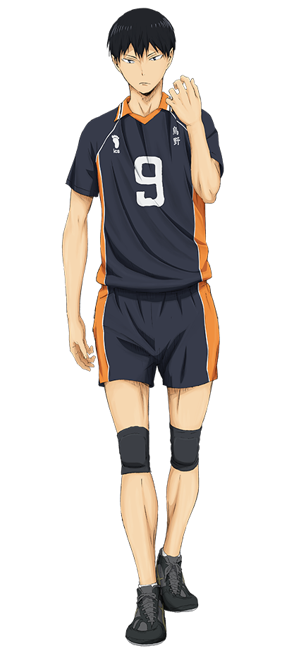 Kageyama de corpo inteiro